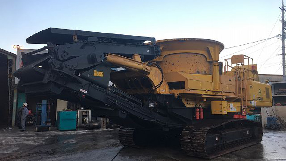 タブ式木材破砕機リフォレBR200T-1買取