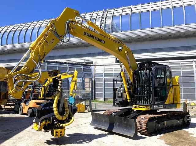 SH135X-7 0.45m3林業仕様油圧ショベル｜住友｜油圧ショベル｜中古重機 